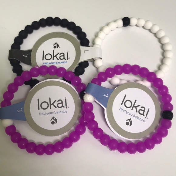 Lokai Jewelry - Set of 4 Lokai bracelets Lokai Jewelry - Set of 4 Lokai bracelets